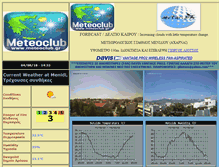 Tablet Screenshot of menidi-davis.meteoclub.gr